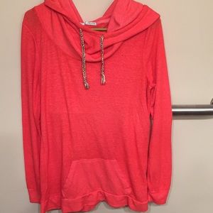Cowl neck long sleeve